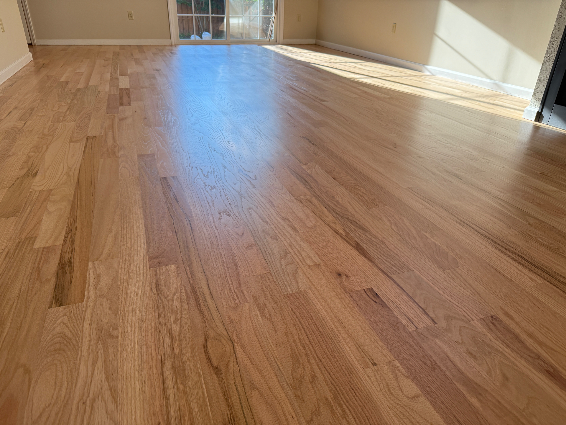 Black Mountain Red Oak Refinish in Black Mountain, NC after restoration
